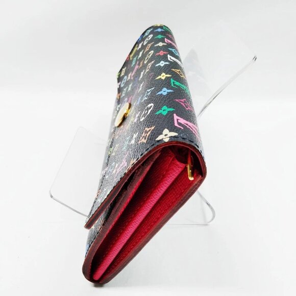 Louis Vuitton LV Long Wallet Black Monogram MultiColor 597-070925 - Picture 3 of 9